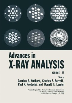 Advances in X-Ray Analysis - Hubbard, Camden R.