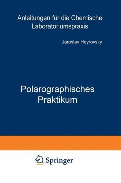 Polarographisches Praktikum - Heyrovsky, Jaroslav
