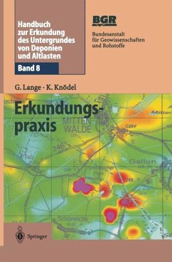 Handbuch zur Erkundung des Untergrundes von Deponien und Altlasten - Lange, Gerhard;Knödel, Klaus
