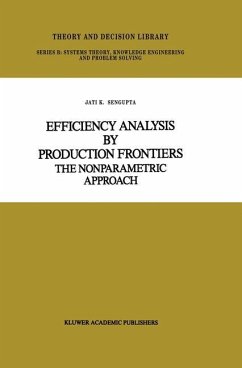 Efficiency Analysis by Production Frontiers - Sengupta, Jati