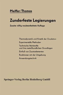 Zunderfeste Legierungen - Pfeiffer, Harald;Thomas, Hans