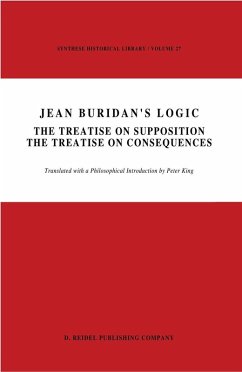 Cover Jean Buridan's Logic