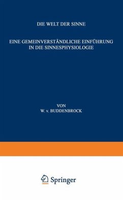 Die Welt der Sinne - Buddenbrock, Wolfgang v.