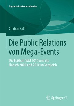 Die Public Relations von Mega-Events - Salih, Chaban