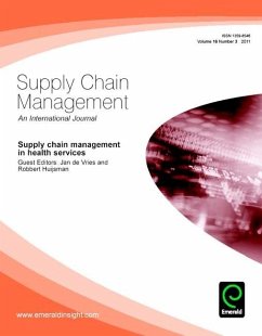 Cover Supply Chain Management in Health Services (eBook, PDF)