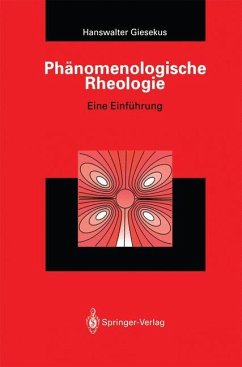 Phänomenologische Rheologie - Giesekus, Hanswalter