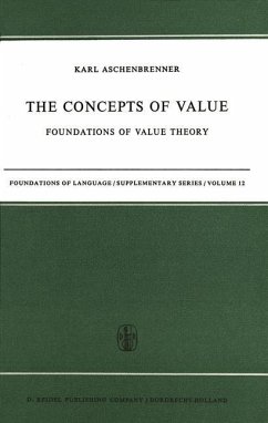 The Concepts of Value - Aschenbrenner, L.