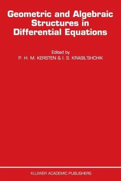 Geometric and Algebraic Structures in Differential Equations