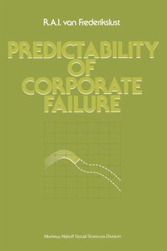 Predictability of corporate failure - Frederikslust, Ruud A. I. van