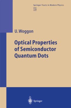 Optical Properties of Semiconductor Quantum Dots - Woggon, Ulrike