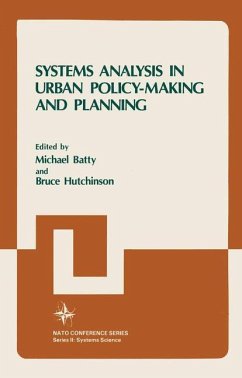Systems Analysis in Urban Policy-Making and Planning - Hutchinson, Bruce G.;Batty, Michael