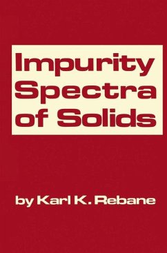 Impurity Spectra of Solids - Rebane, K. K.