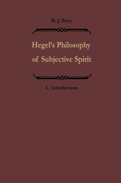 Hegels Philosophie des subjektiven Geistes / Hegel¿s Philosophy of Subjective Spirit