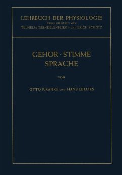 Lehrbuch der Physiologie in Zusammenhängenden Einzeldarstellungen - Ranke, Otto F.; Lullies, H.