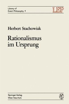 Rationalismus im Ursprung - Stachowiak, Herbert