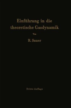 Einführung in die theoretische Gasdynamik - Sauer, Robert