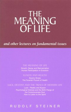 The Meaning of Life and Other Lectures on Fundamental Issues (eBook, ePUB) - Steiner, Rudolf