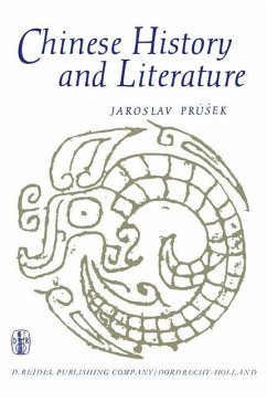 Chinese History and Literature - Prusek, J.