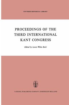 Proceedings of the Third International Kant Congress