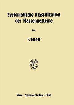 Cover Systematische Klassifikation der Massengesteine