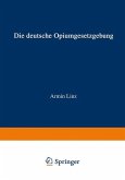 Die Deutsche Opiumgesetzgebung