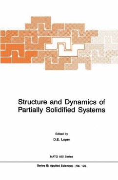 Structure and Dynamics of Partially Solidified Systems