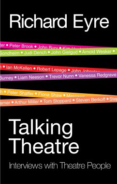 Talking Theatre (eBook, ePUB) - Eyre, Richard