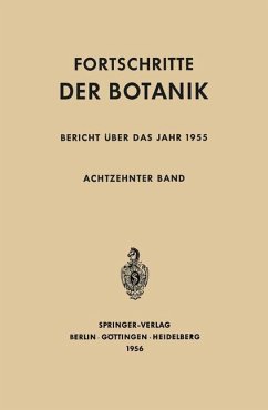 Bericht über das Jahr 1955 - Gäumann, Ernst; Bünning, Erwin