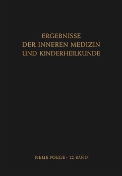 Ergebnisse der Inneren Medizin und Kinderheilkunde - Heilmeyer, L.; Prader, A.; Schoen, R.
