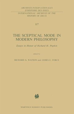 The Sceptical Mode in Modern Philosophy