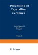 Processing of Crystalline Ceramics - Bild 1