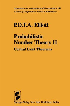 Probabilistic Number Theory II - Elliott, P.D.T.A.