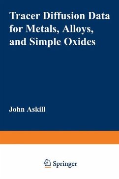 Tracer Diffusion Data for Metals, Alloys, and Simple Oxides - Askill, John