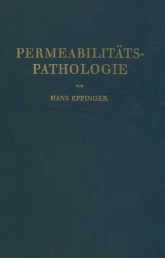 Die Permeabilitätspathologie - Eppinger, Hans