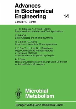 Microbial Metabolism - Jallageas, Jean-Claude; Smith, Robert V.; Arnaud, Alain; Galzy, Pierre; Ehá?Ek, Zden?k; Spier, Raymond E.; Davis, Patrick J.; Fan, L. T.; Lee, Yong-Hyun; Beardmore, David H.