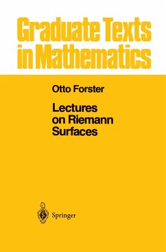 Lectures on Riemann Surfaces - Forster, Otto