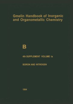 B Boron Compounds / Gmelin Handbook of Inorganic and Organometallic Chemistry B / 1-20 / 1-4 / 4 / 1 - Barton, Lawrence;Onak, Thomas