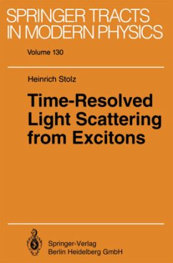 Time-Resolved Light Scattering from Excitons - Stolz, Heinrich