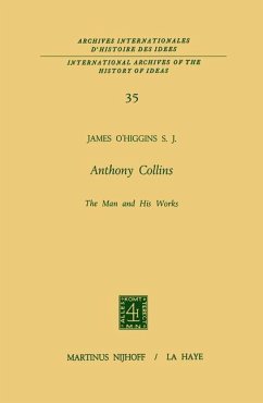 Anthony Collins The Man and His Works - O'Higgins, James