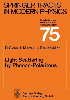 Light Scattering by Phonon-Polaritons - Claus, R.;Merten, L.;Brandmüller, J.