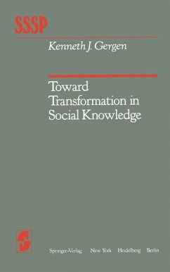 Toward Transformation in Social Knowledge - Gergen, K. J.