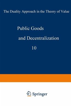 Cover Public goods and decentralization
