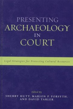 Cover Presenting Archaeology in Court (eBook, ePUB)