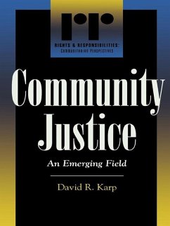 Cover Community Justice (eBook, ePUB)