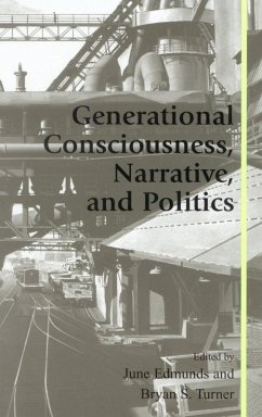 Cover Generational Consciousness, Narrative, and Politics (eBook, ePUB)
