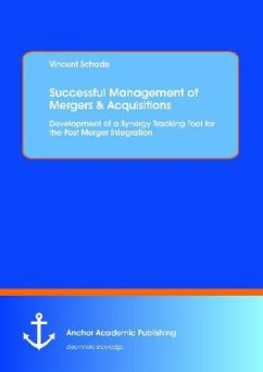 Successful Management of Mergers & Acquisitions: Development of a Synergy Tracking Tool for the Post Merger Integration - Schade, Vincent