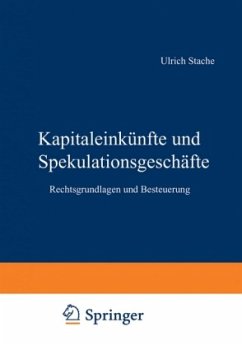 Cover Kapitaleinkünfte und Spekulationsgeschäfte