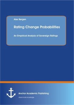Rating Change Probabilities: An Empirical Analysis of Sovereign Ratings - Bergen, Alex
