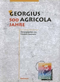 Cover Georgius Agricola, 500 Jahre