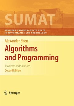 Algorithms and Programming (eBook, PDF) - Shen, Alexander